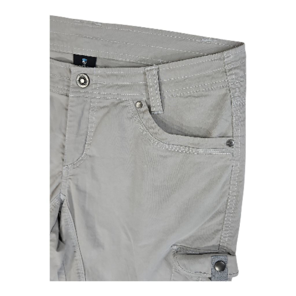 KÜHL Splash Gray 11" Inseam Cargo Shorts Mid-rise size 8 - Picture 3 of 9